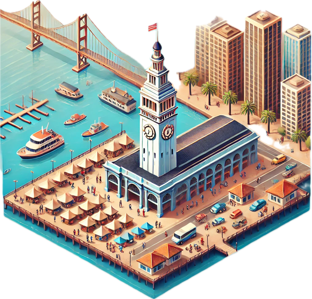 Ferry Building Illustration