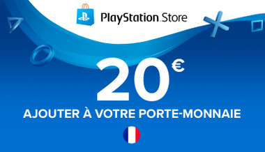 Carte cadeau PlayStation Store 20€
