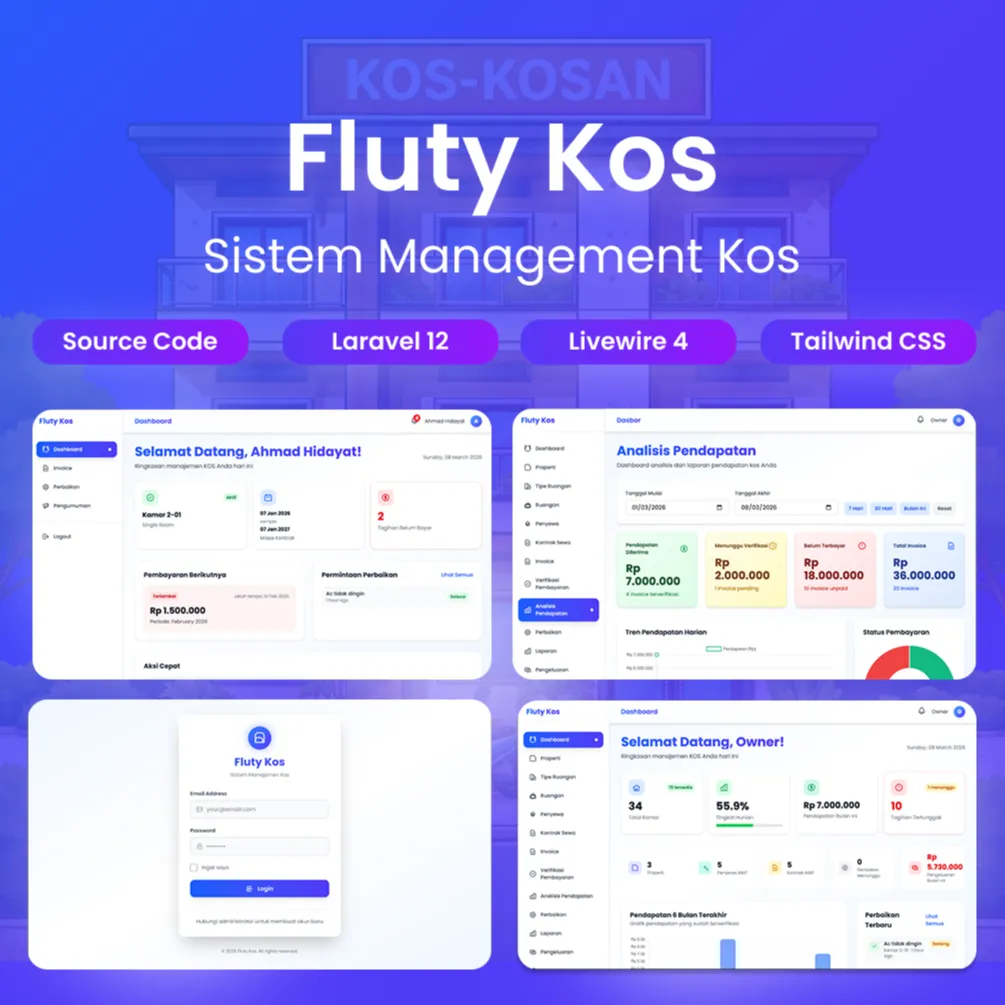 Preview Flutfy Kos