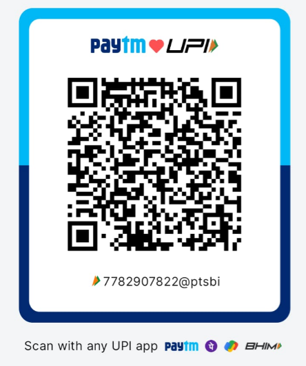 Paytm UPI QR Code for Donation