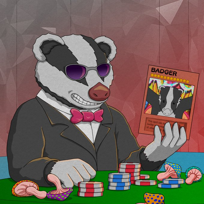 Gambling badger