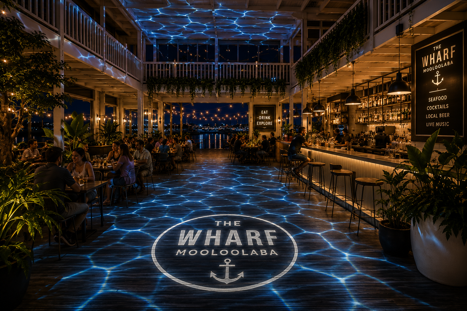 The Wharf Mooloolaba — Interior