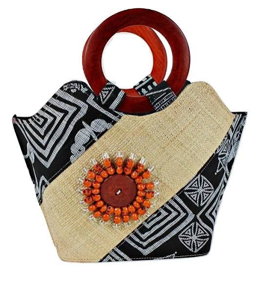 Handmade Cameroonian textile bag