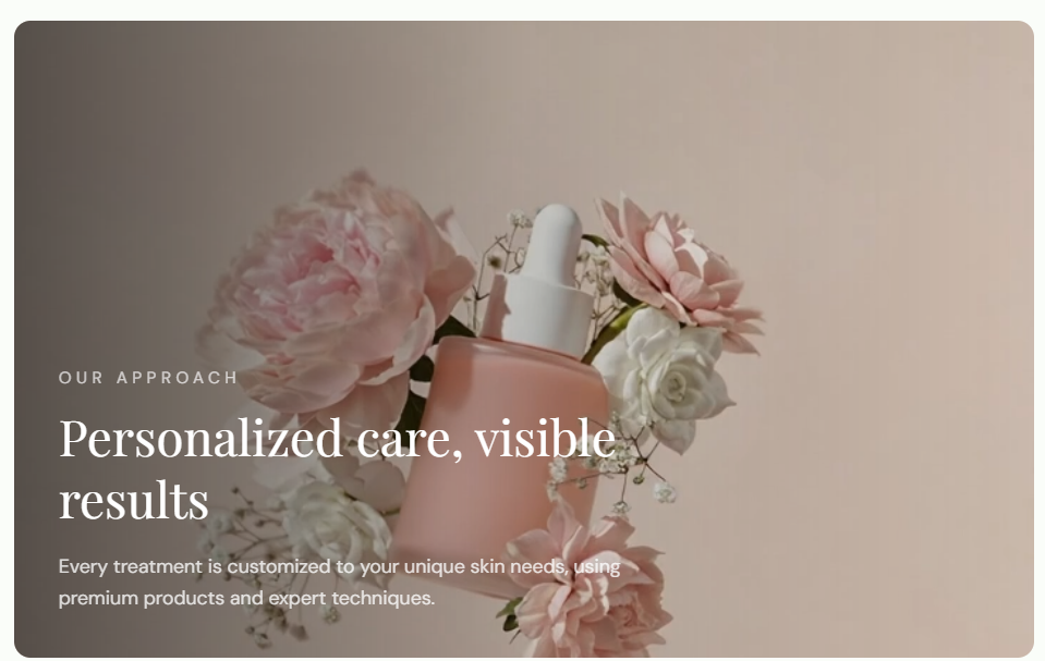 Personalized skincare approach with botanical products