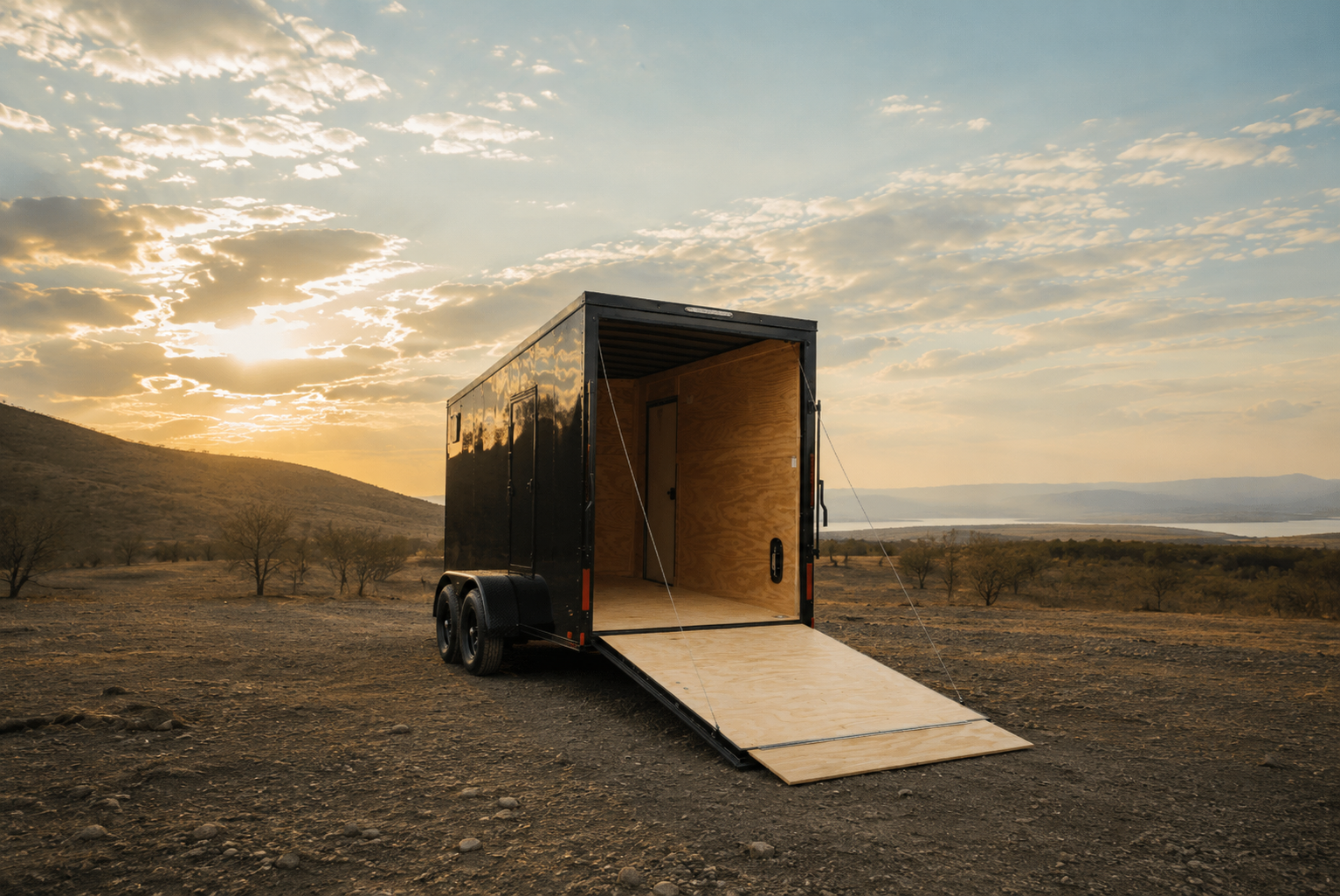 12' Enclosed Trailer thumbnail 3