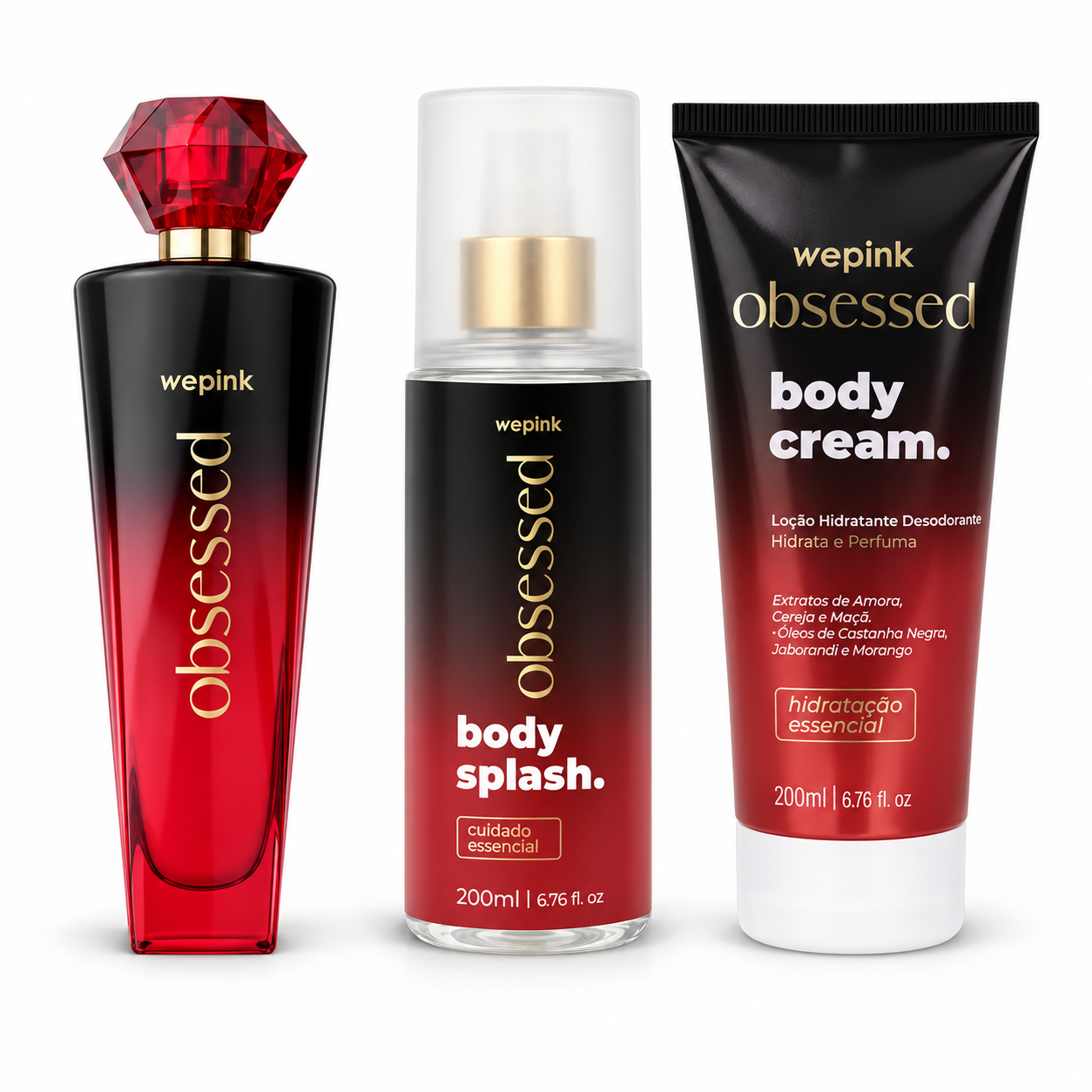 Kit Completo Obsessed Wepink - 3 em 1