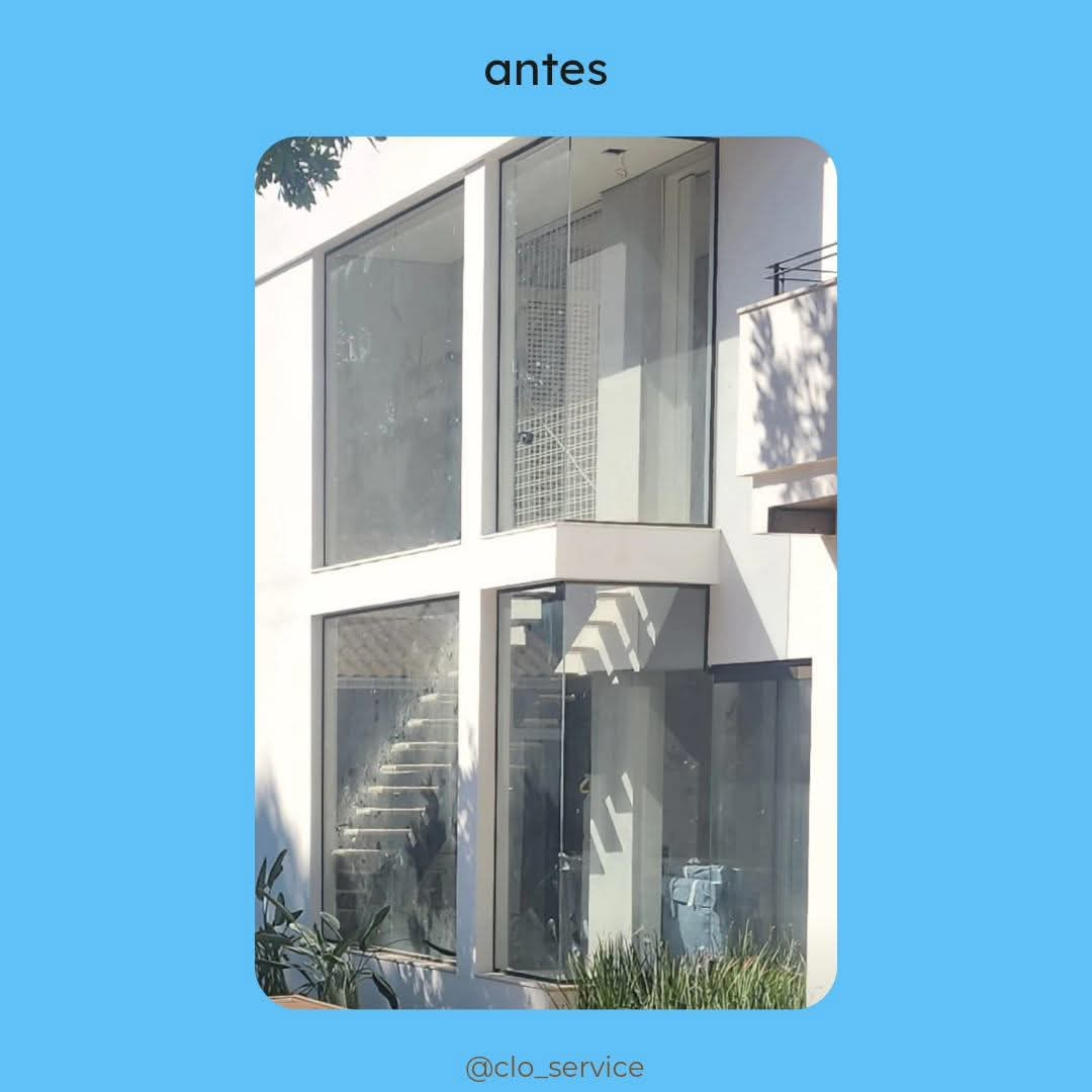 Fachada de Vidro - Antes