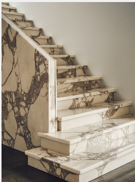 Escalier Calacatta Viola