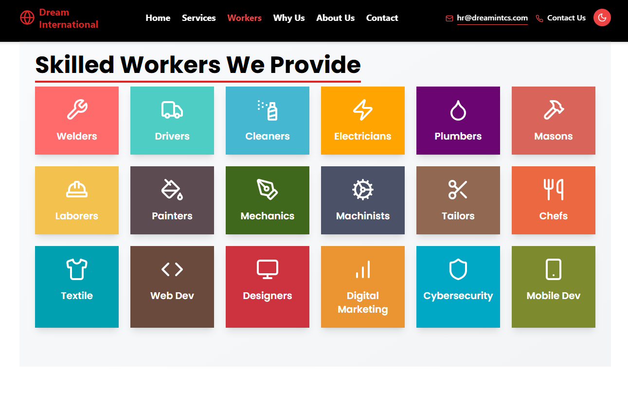 Dream Workforce Platform