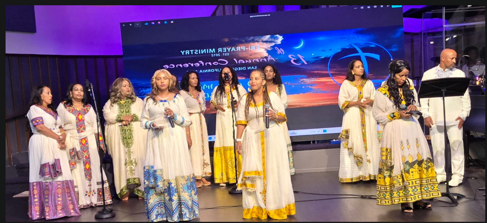 13th Annual Conference — Choir in Traditional Dress