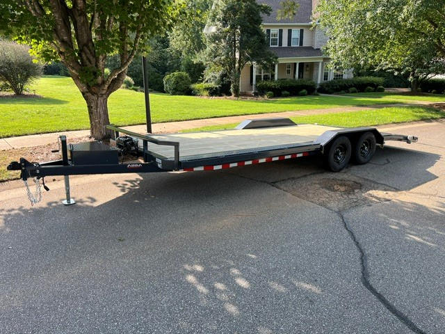 22ft car hauler trailer available for rent in Winston-Salem, NC