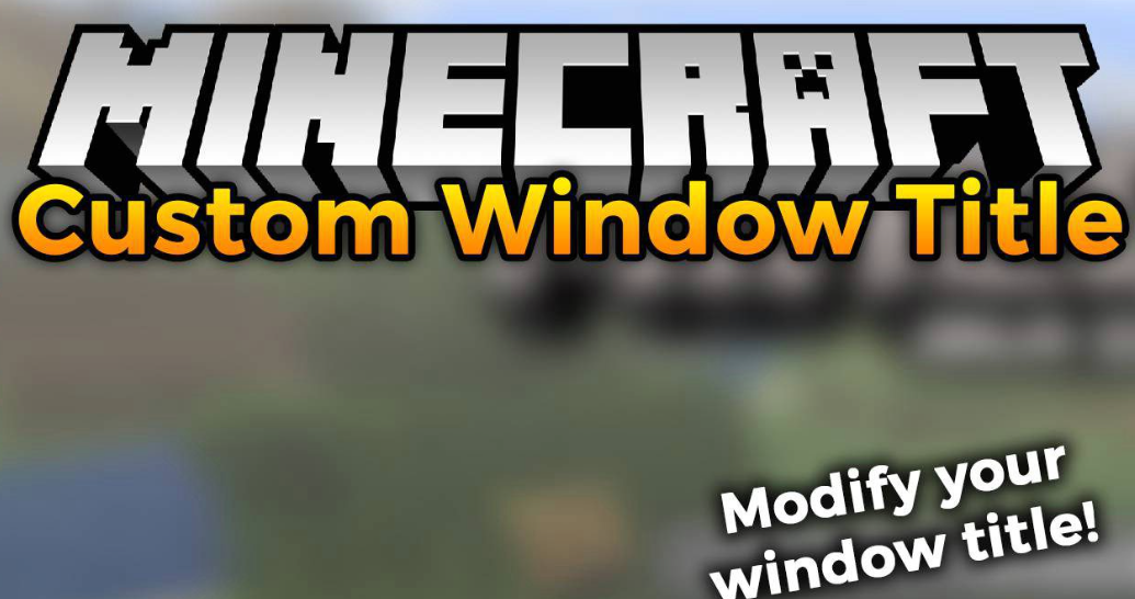 Custom Window Title for Minecraft 1.21.4