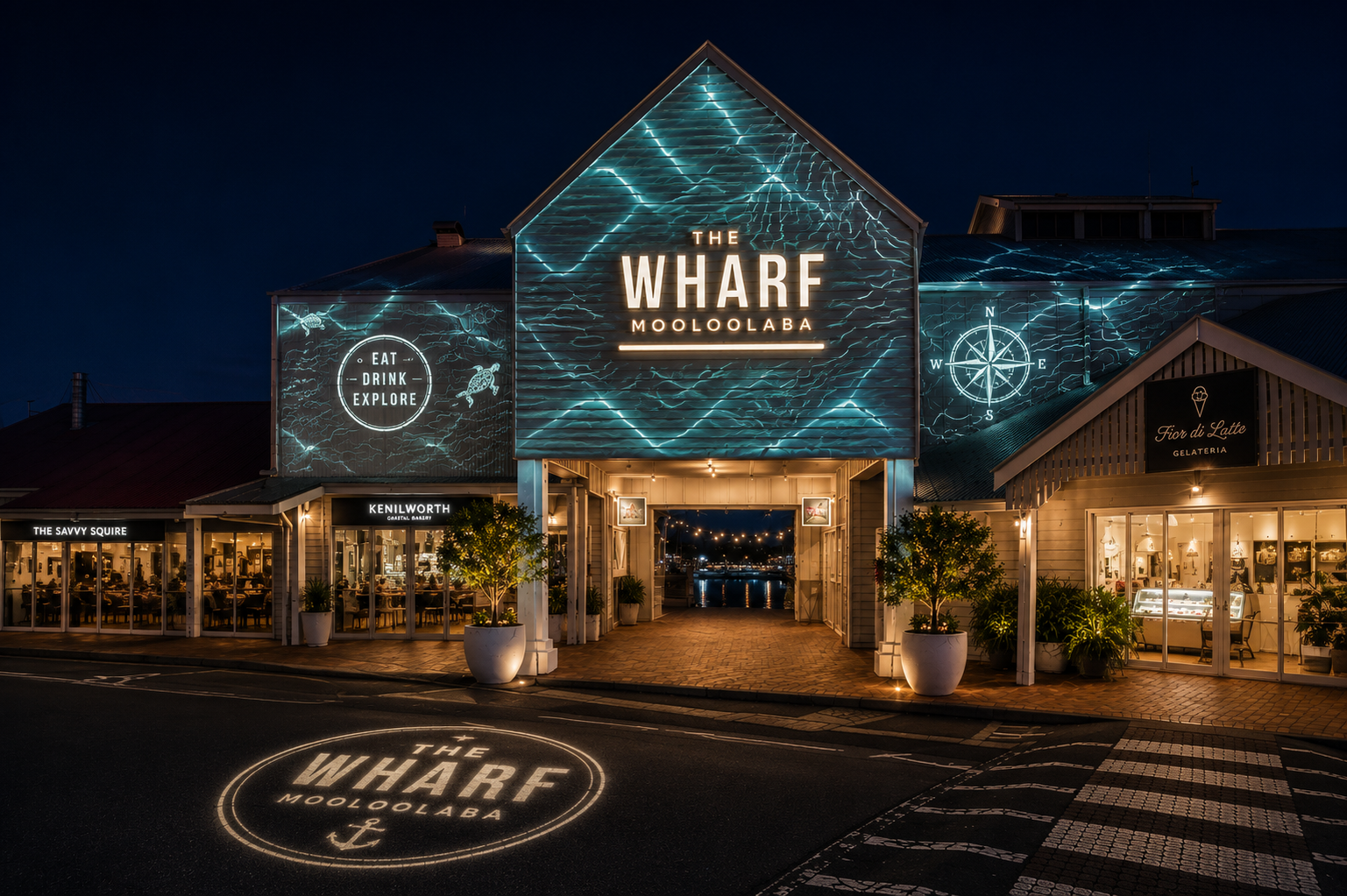 The Wharf Mooloolaba — Facade