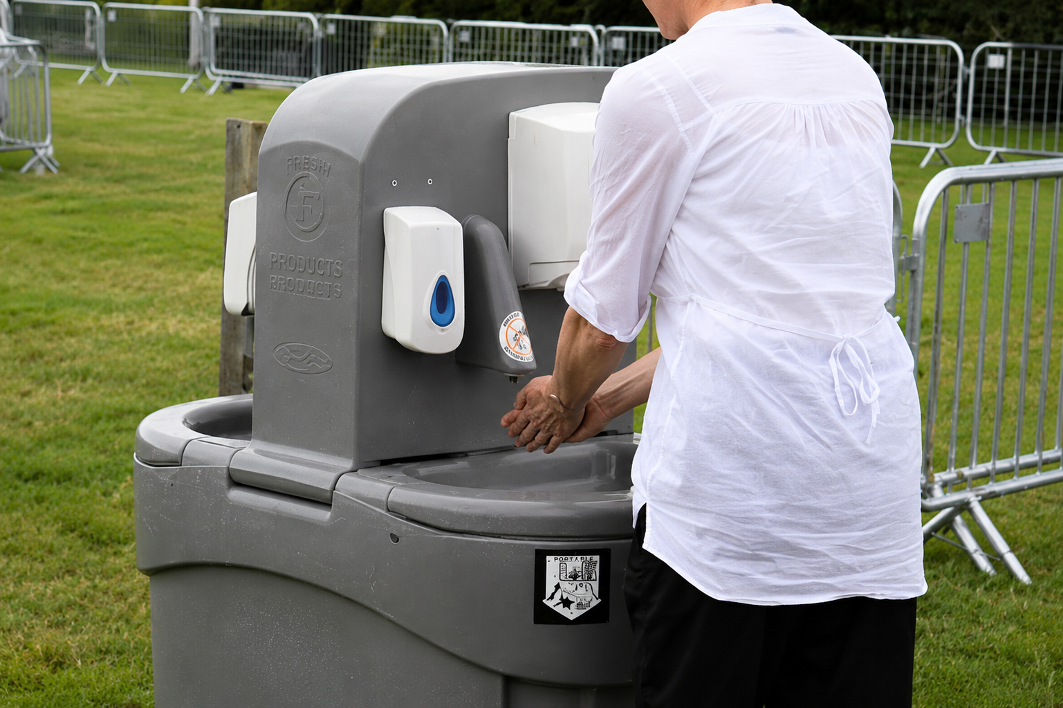 Twin Sink Wash Station