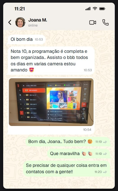 Avaliação de Joana M.