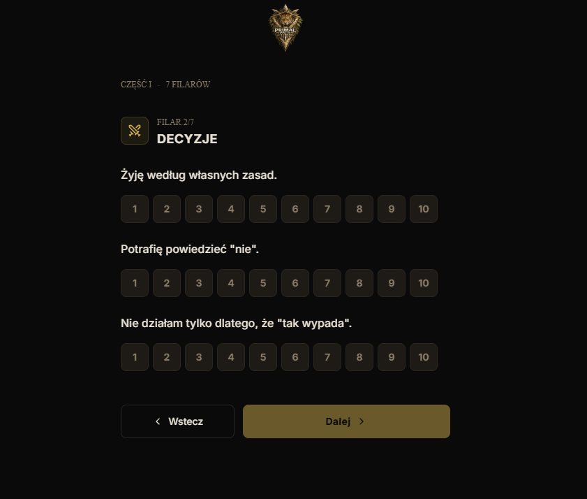 Bonus: PRIMAL HEX - Wskaznik Autentycznosci Zycia