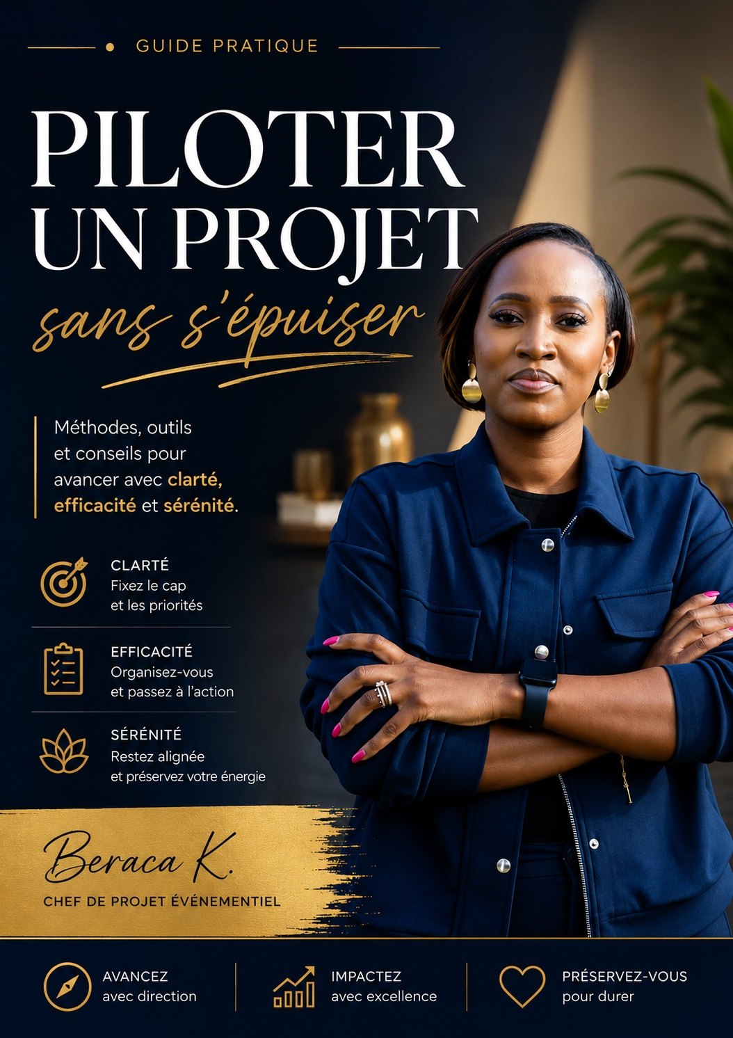 Beracah K., fondatrice de Projet Excellence