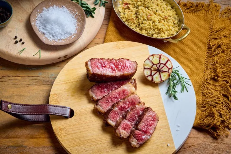 Wagyu Japonês A5 - Wagyu importado do Japão com marmoreio extraordinário