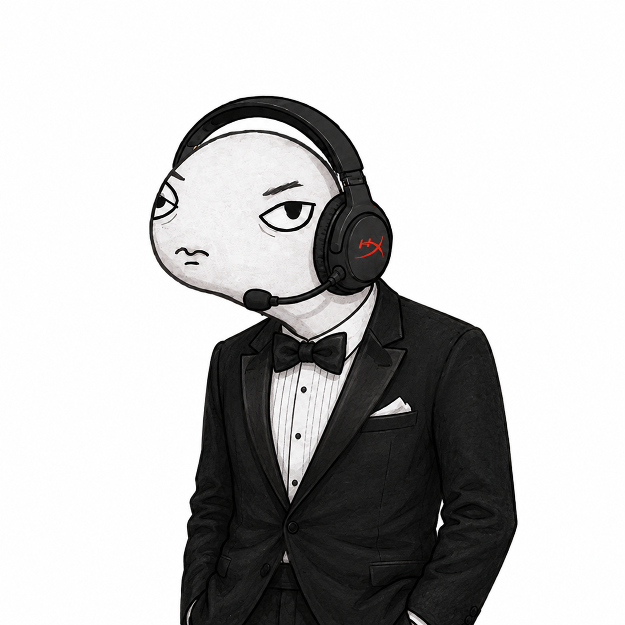 Grown Ahh Man in tuxedo