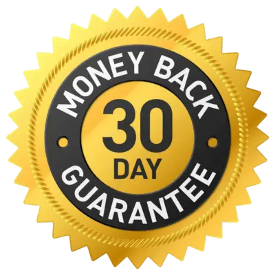 30-day money back guarantee