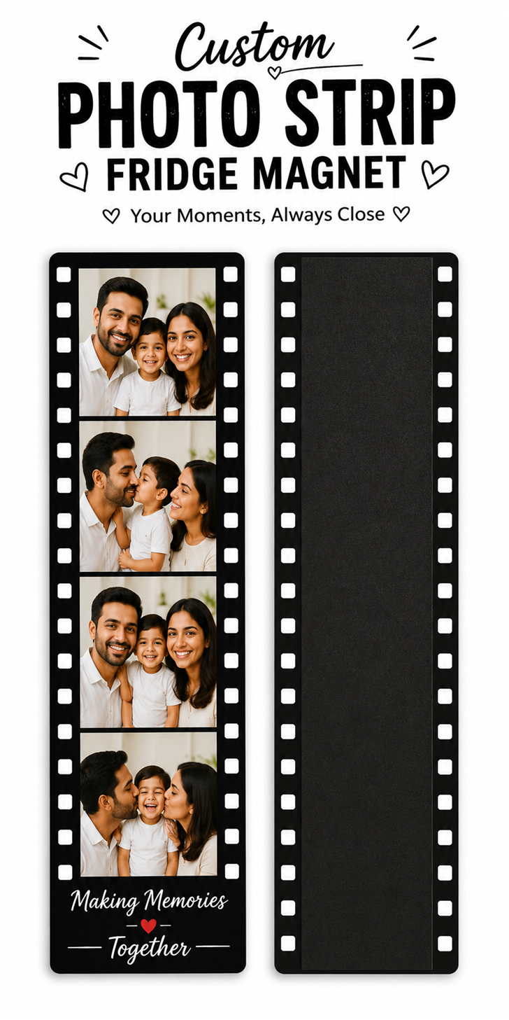 Personalised Film Strip Fridge Magnet