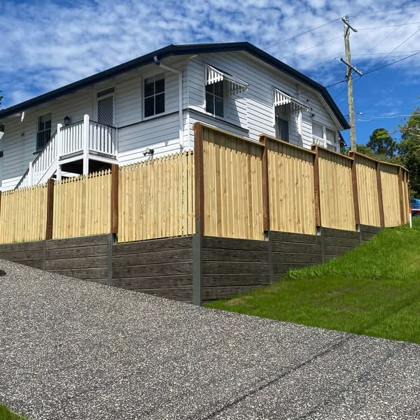 Retaining wall project