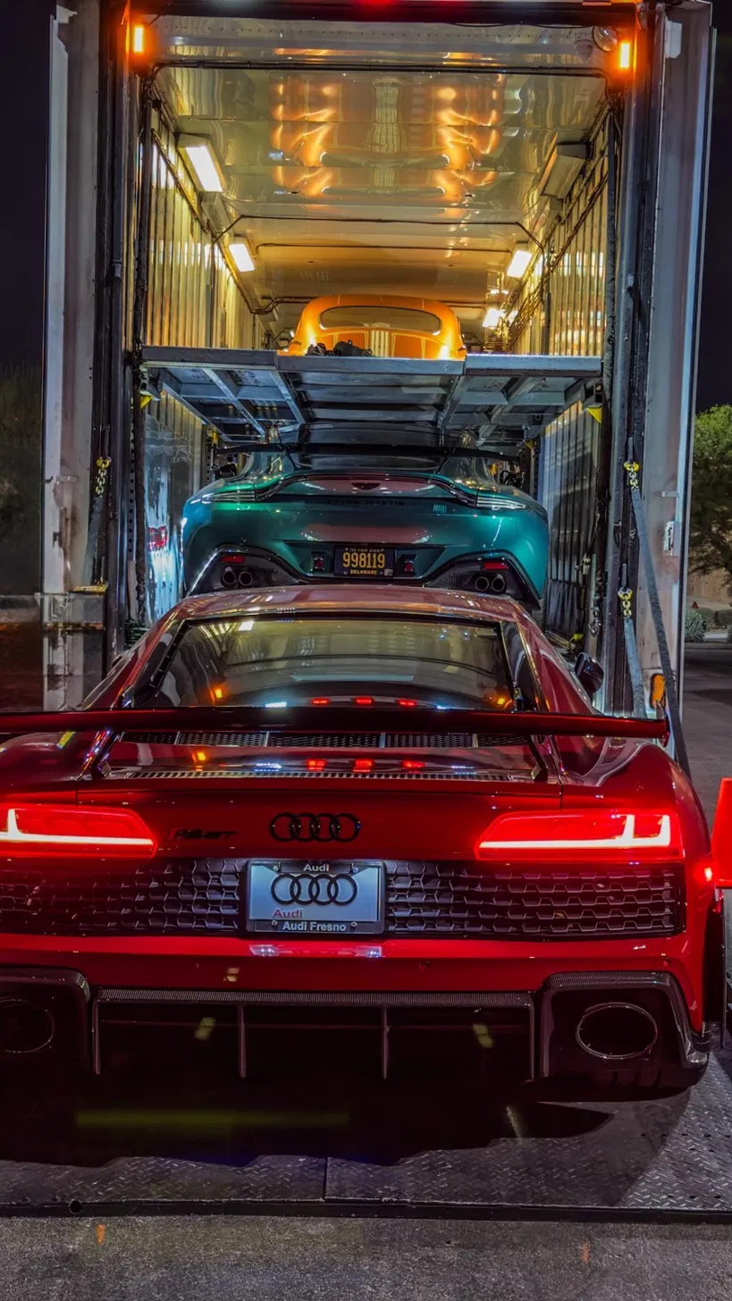 Christopher Holt - 2023 Audi R8 V10 + 2 exotics · Scottsdale → New York