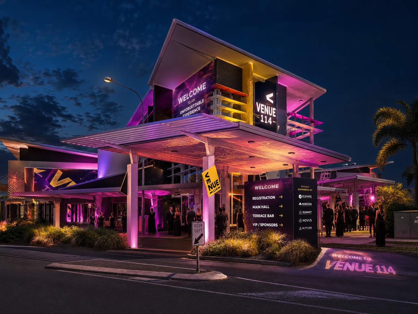 Venue 114 — Gala Arrival