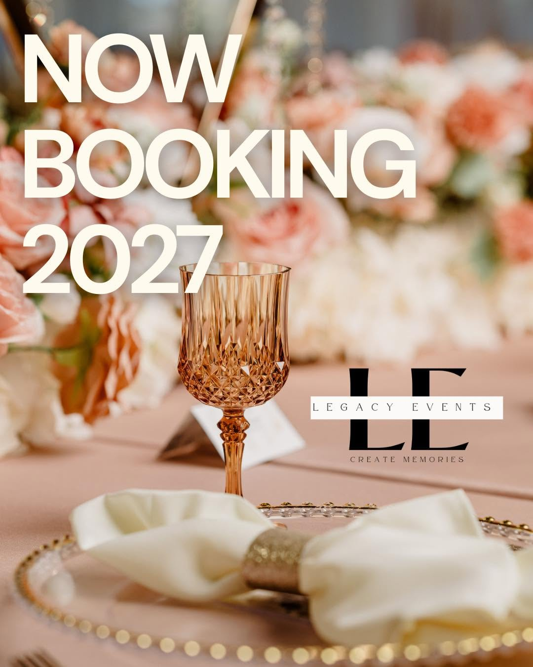 Now booking 2027 at Legacy Events in Pasco, WA