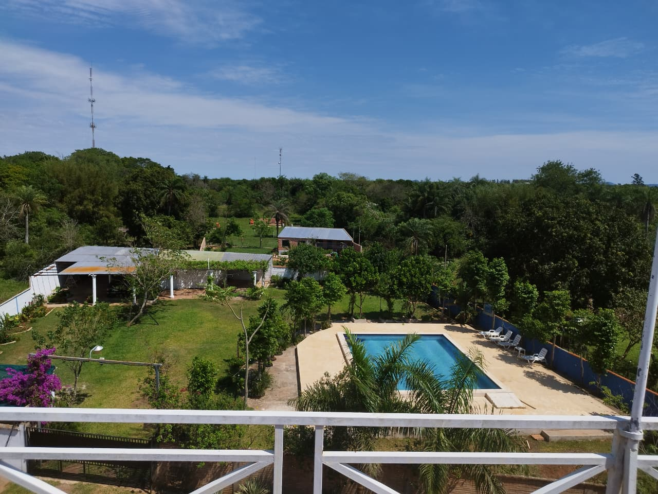 Vista desde el balcón