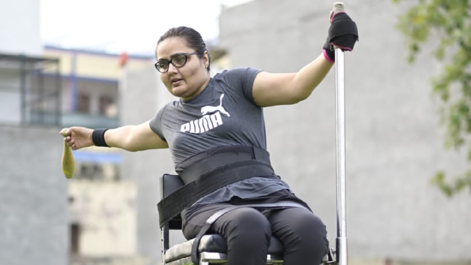 Seated Shot Put