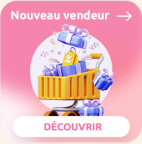 Nouveau vendeur