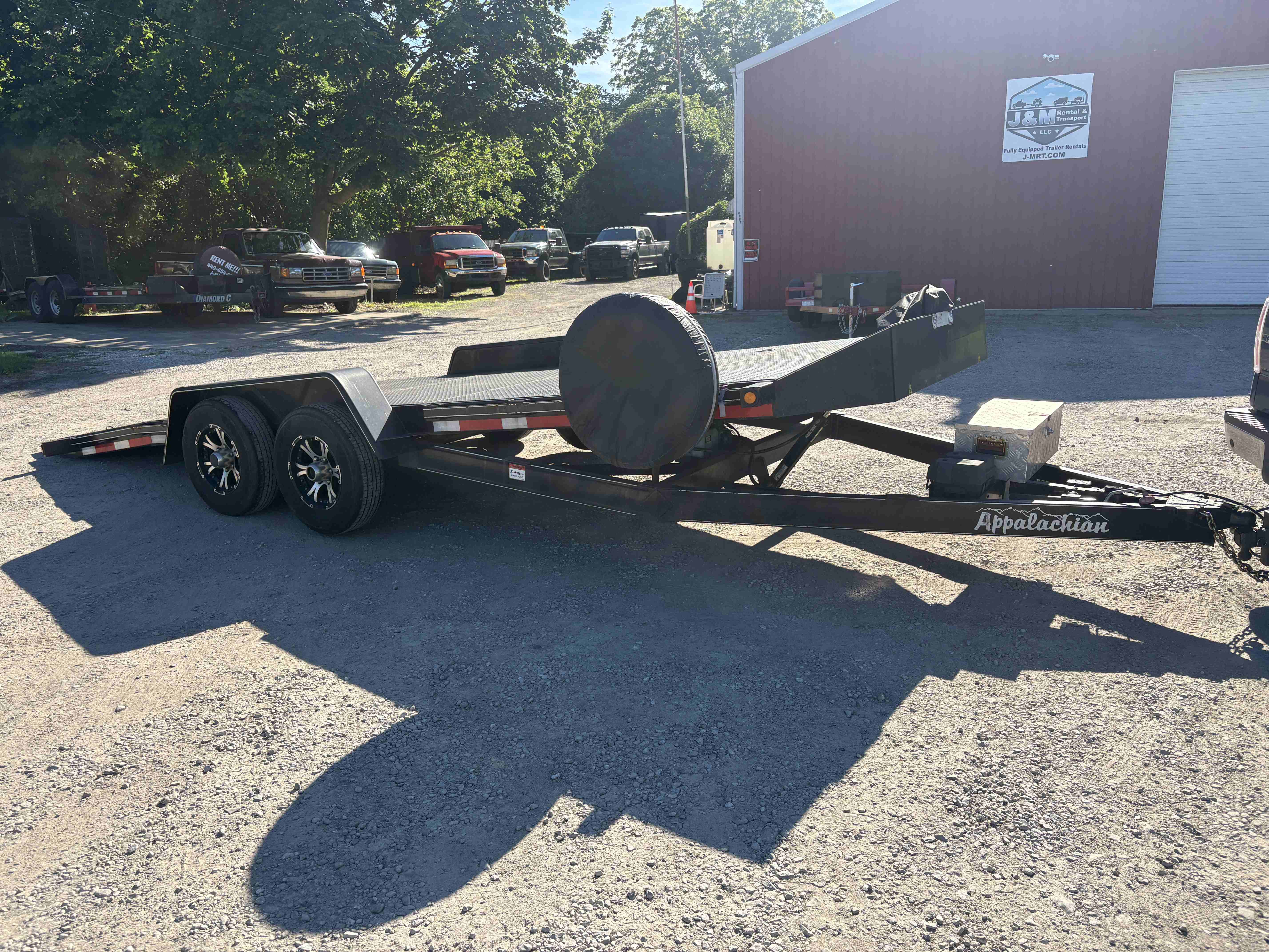20' HYDRAULIC TILT DECK CAR HAULER - Image 1