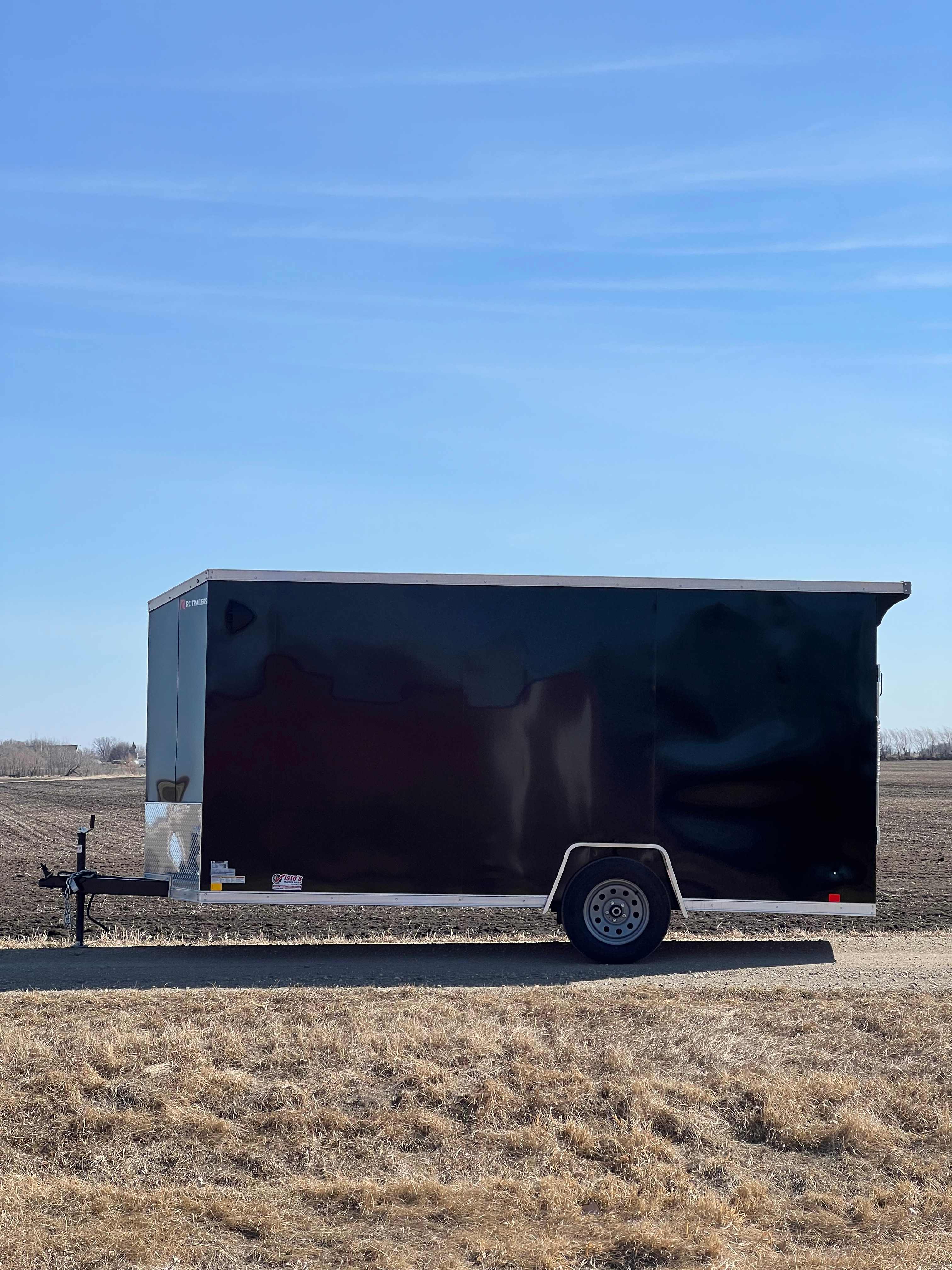 H2 Rents 6x14 enclosed cargo trailer available for rent in Arthur, North Dakota