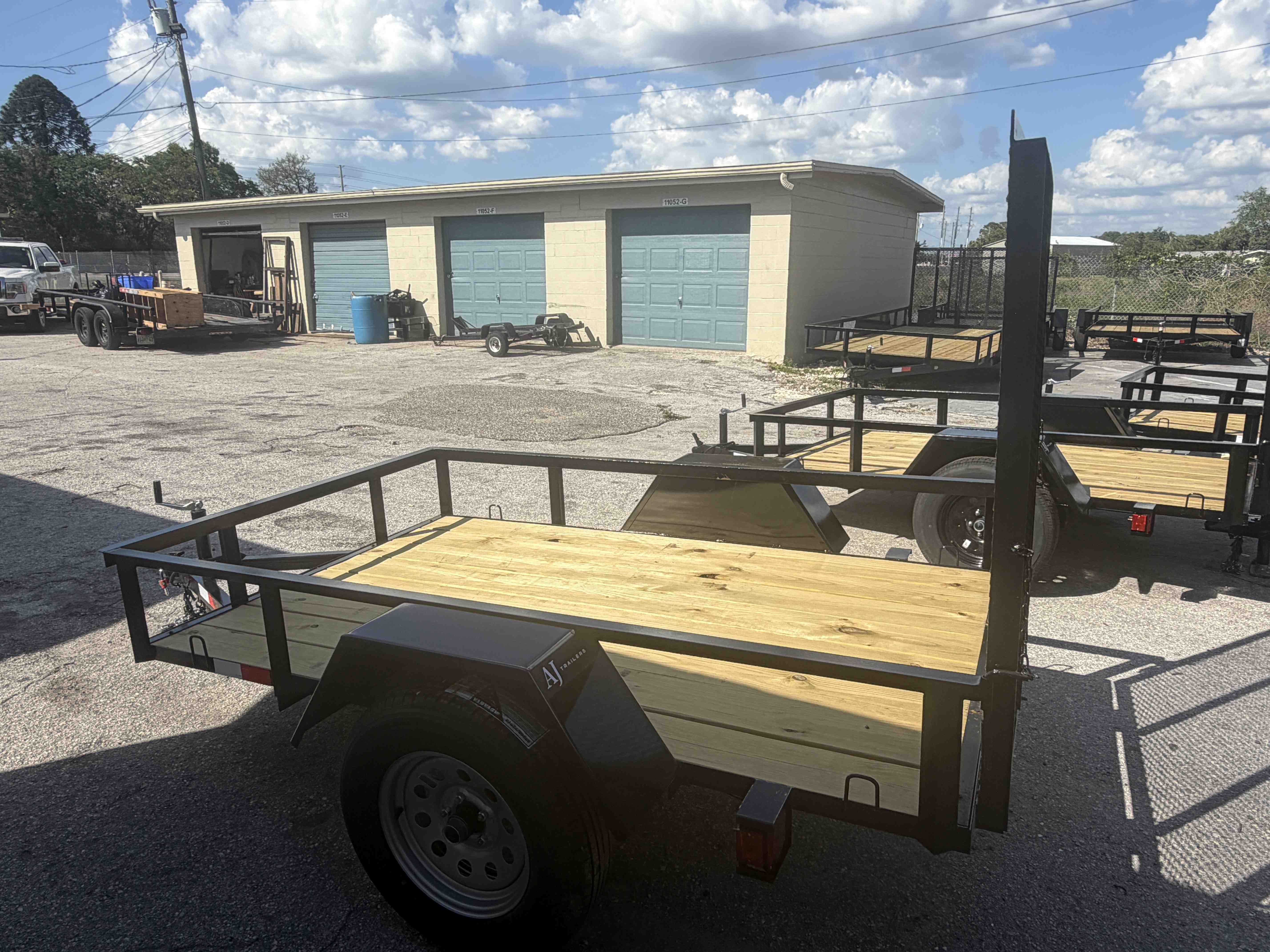 2026 AJ Trailers 5x8 Utility Trailer thumbnail 3