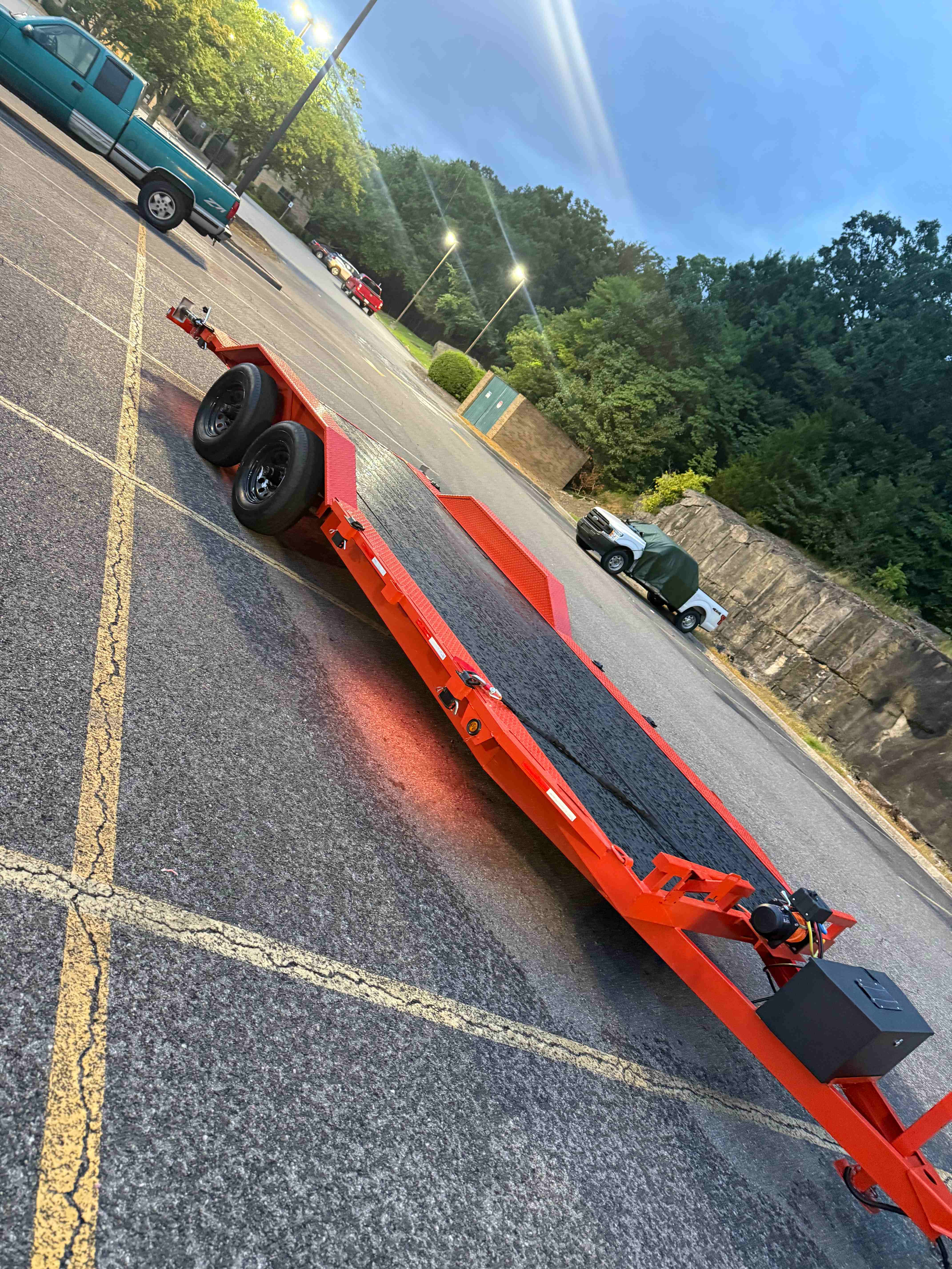 20' x 8' Car Hauler Trailer thumbnail 4