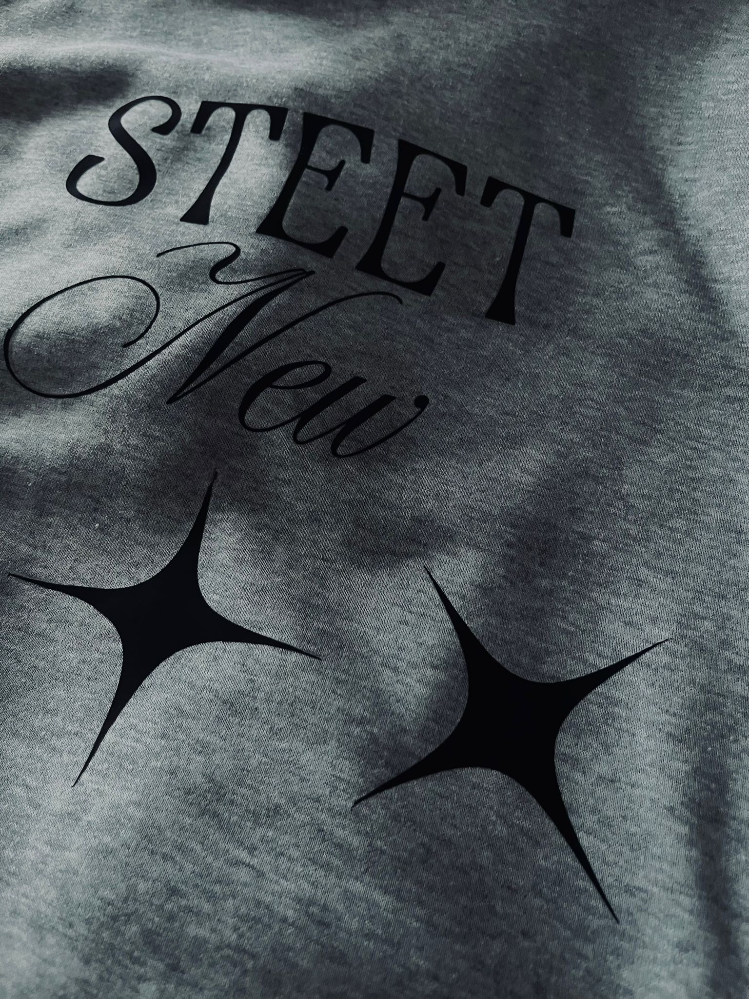 Sudadera New Steet Gris