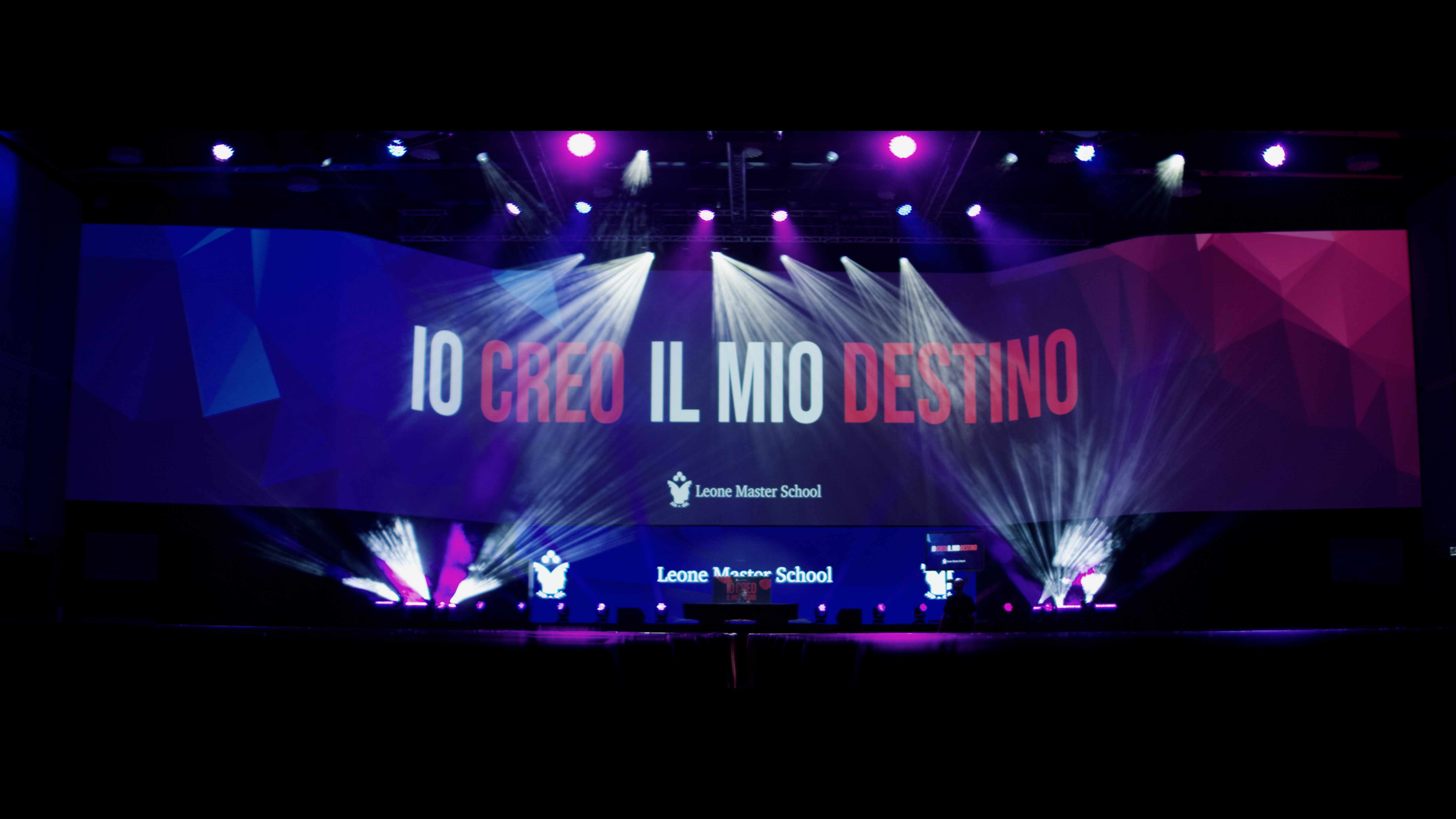 Palco IO CREO IL MIO DESTINO