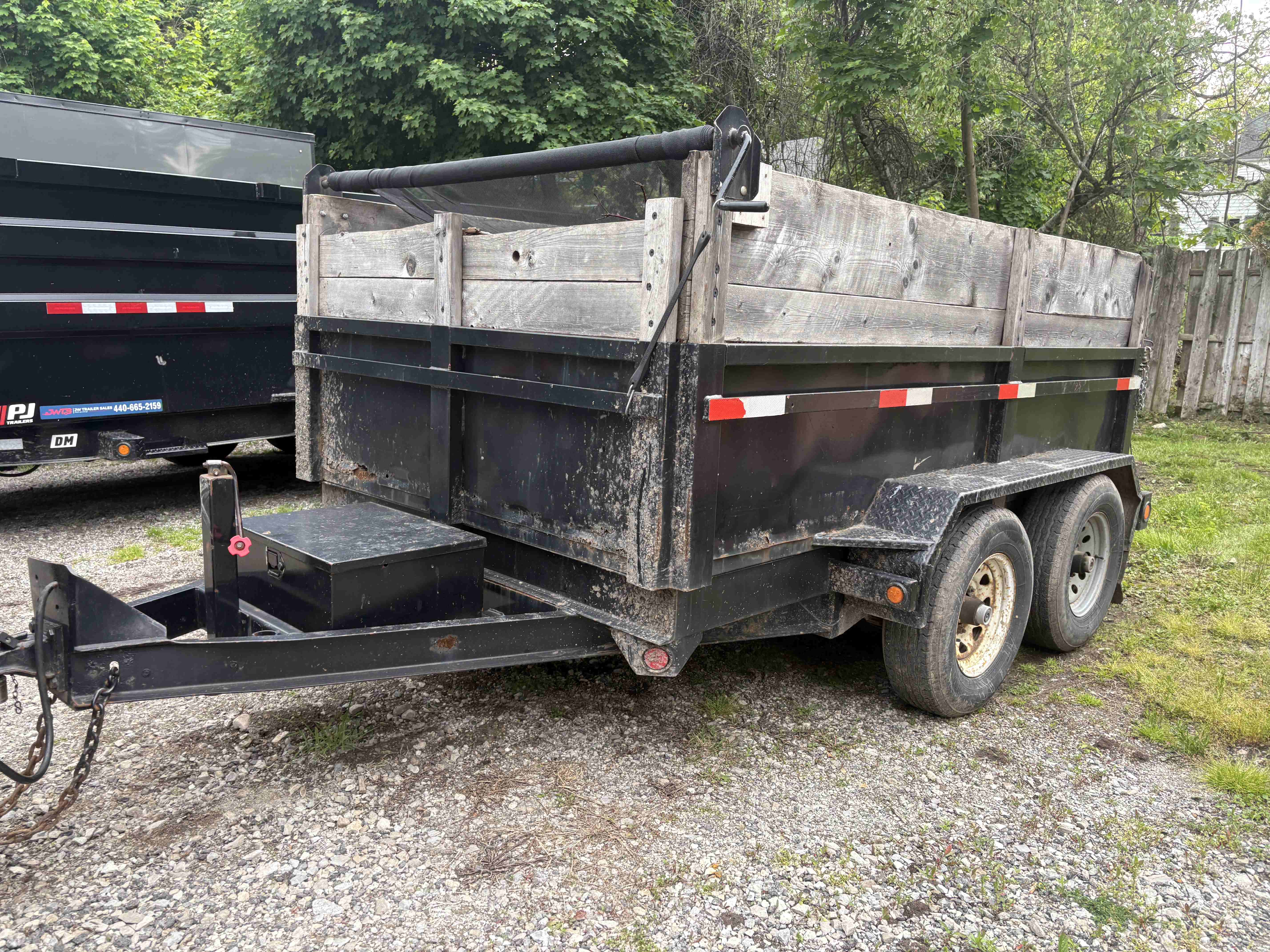 6x10 DUMP TRAILER - Image 1