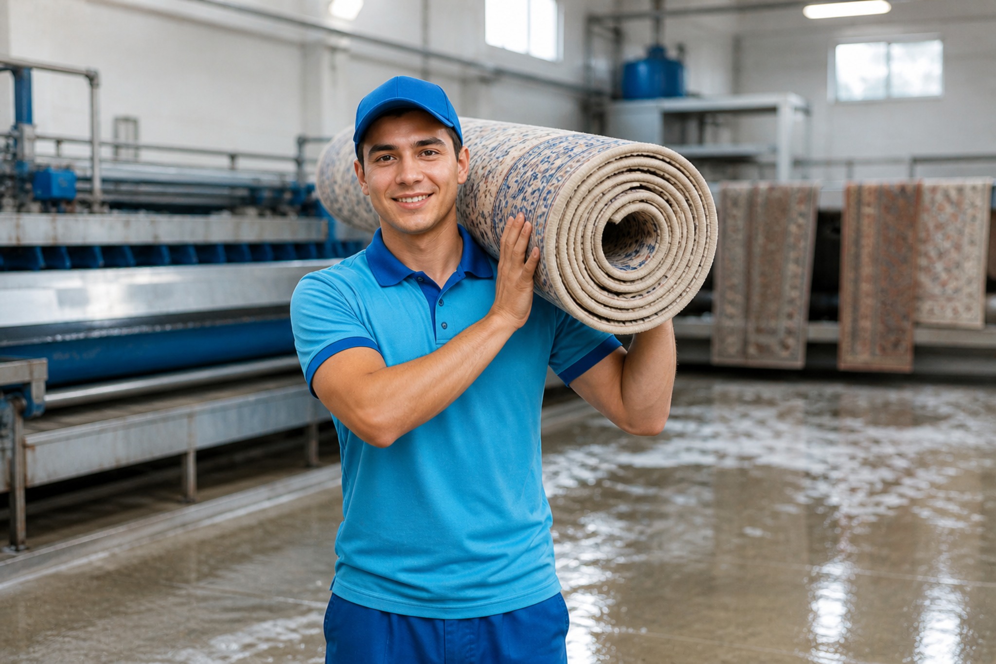 Premium carpet cleaning service