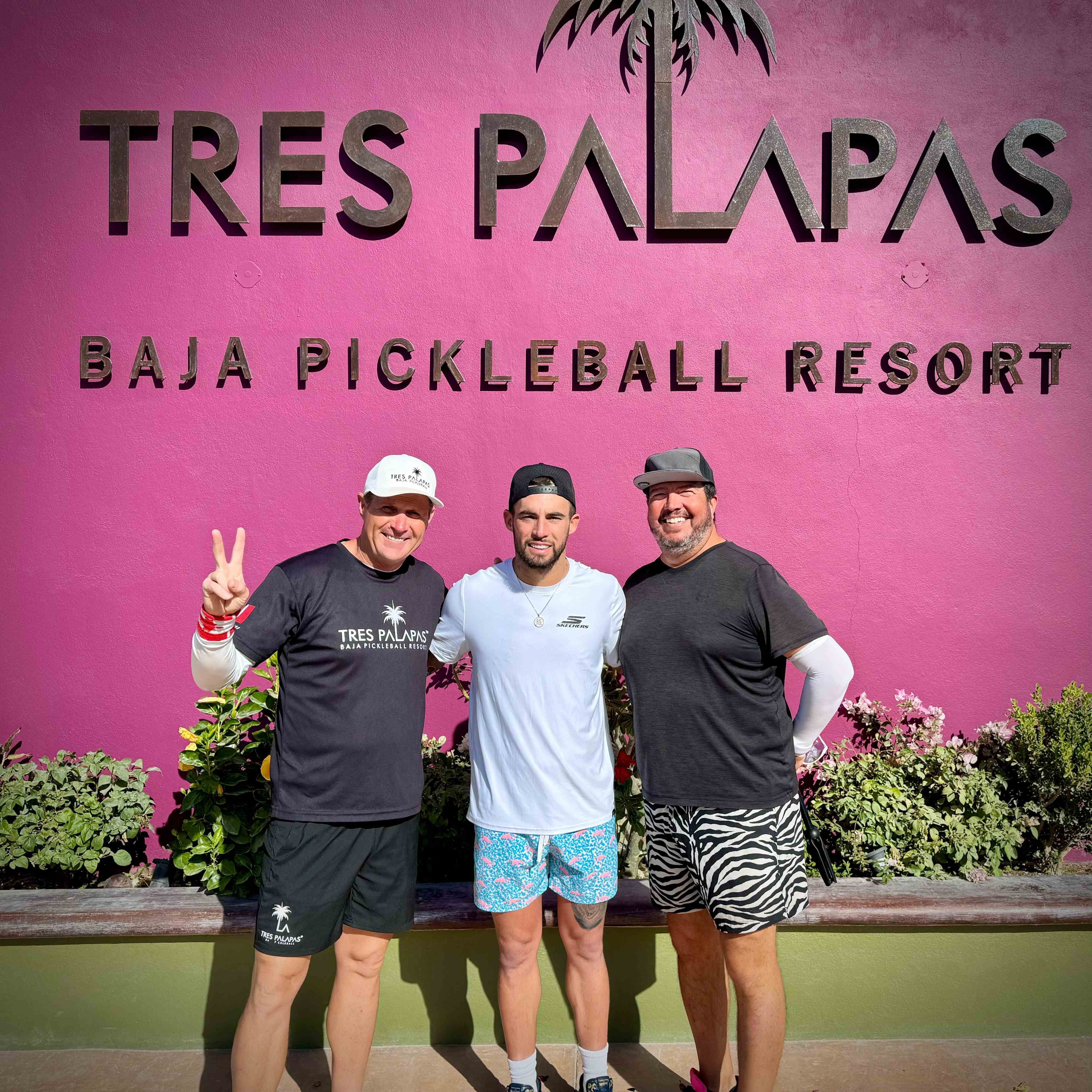 Coach James at Tres Palapas Baja Pickleball Resort