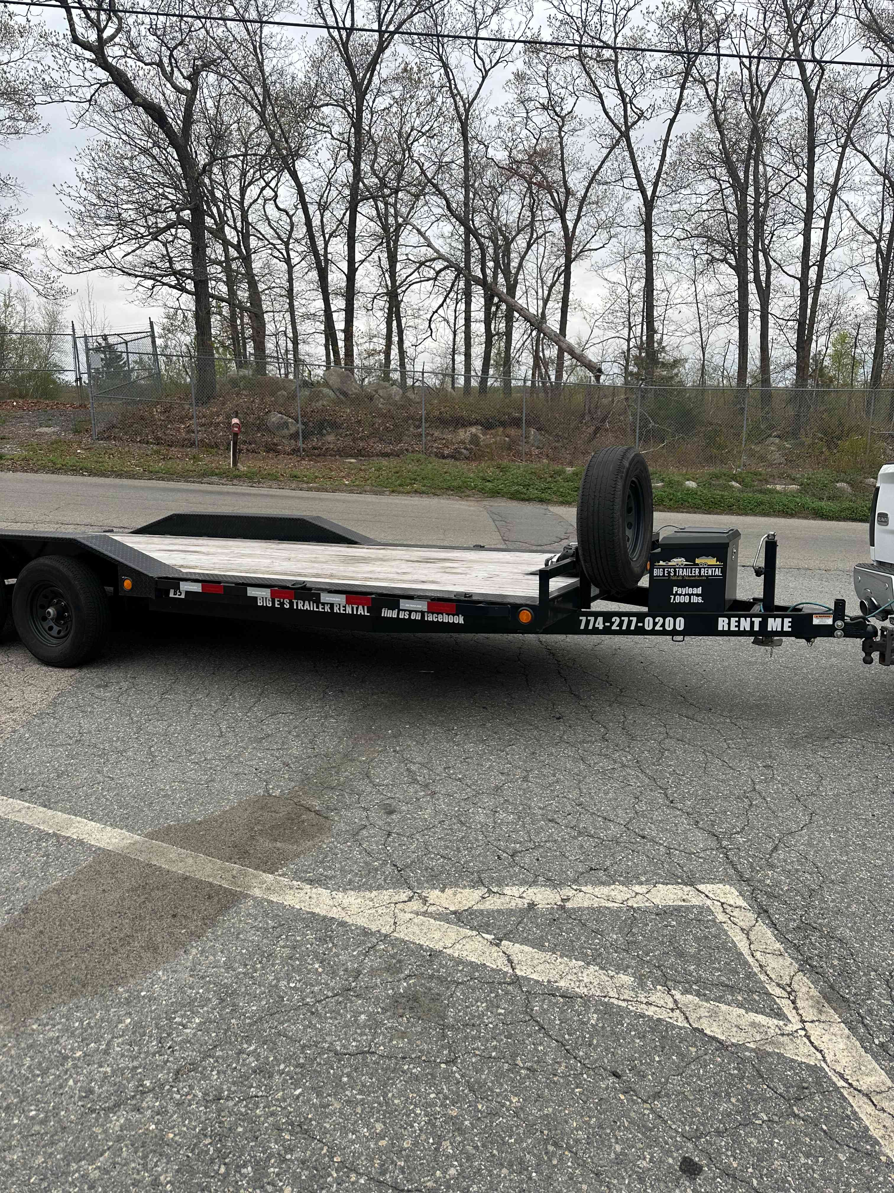 Professional car hauler trailer for safe vehicle transport