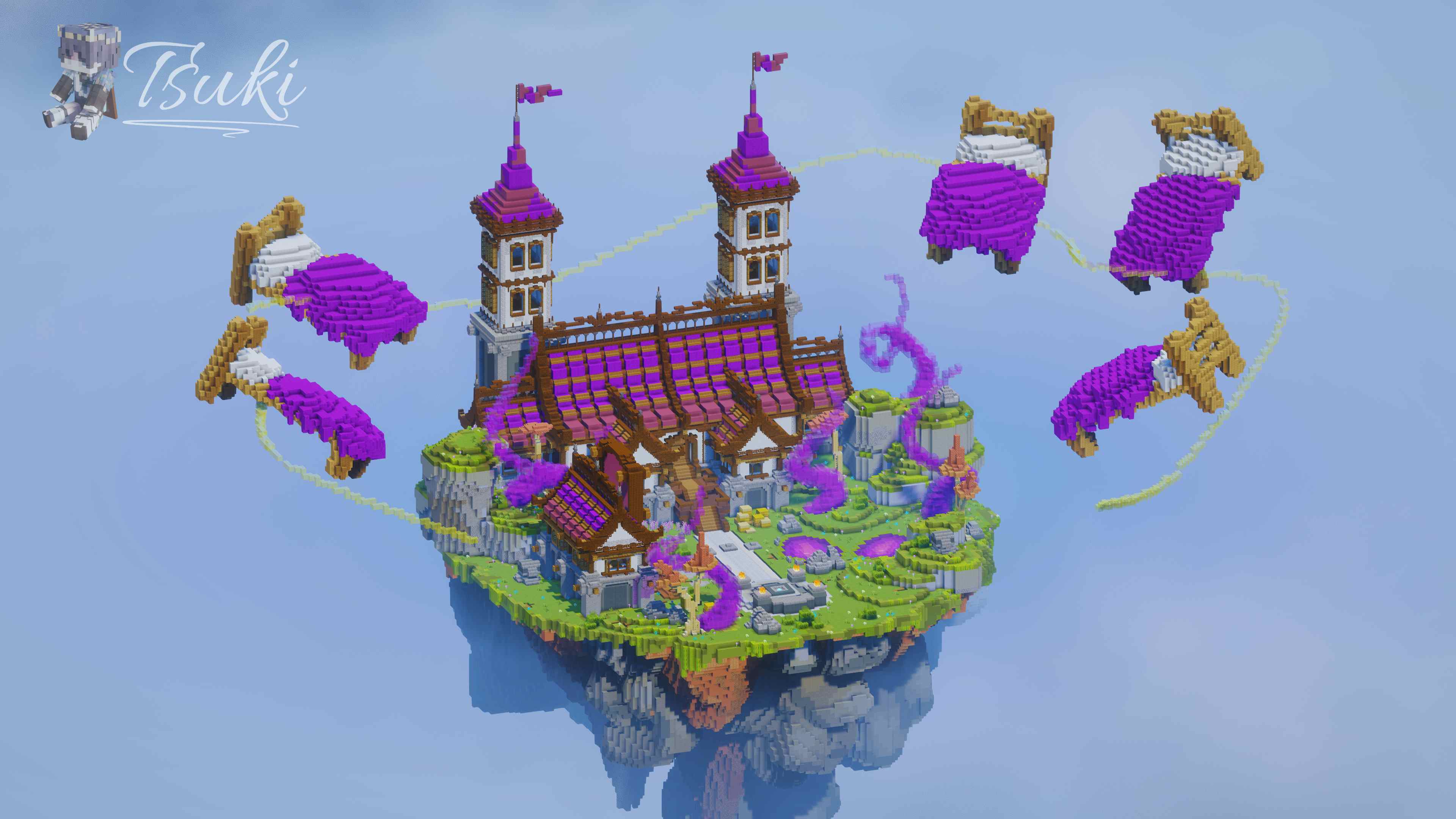 Lobby BedWars: Castelo Roxo