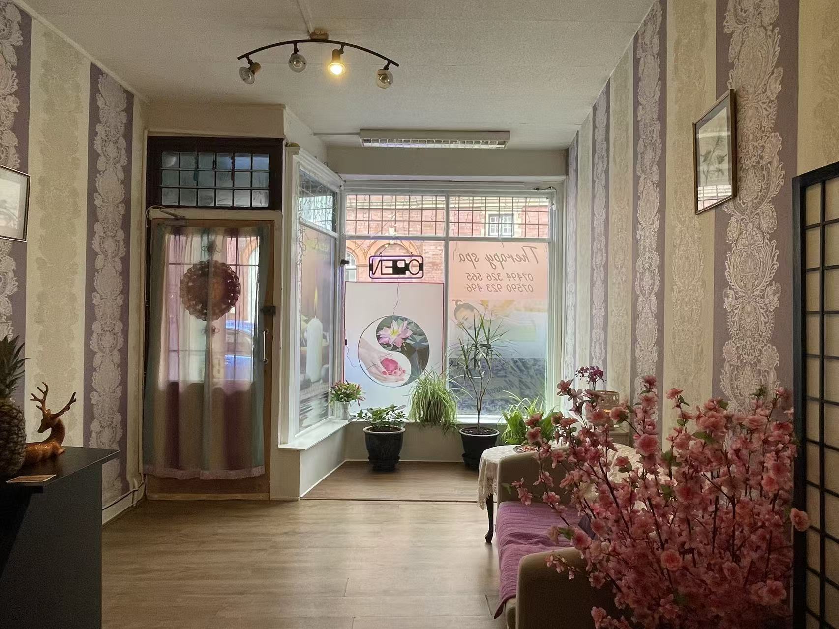 Healing Touch Massage Darlington – welcoming reception area
