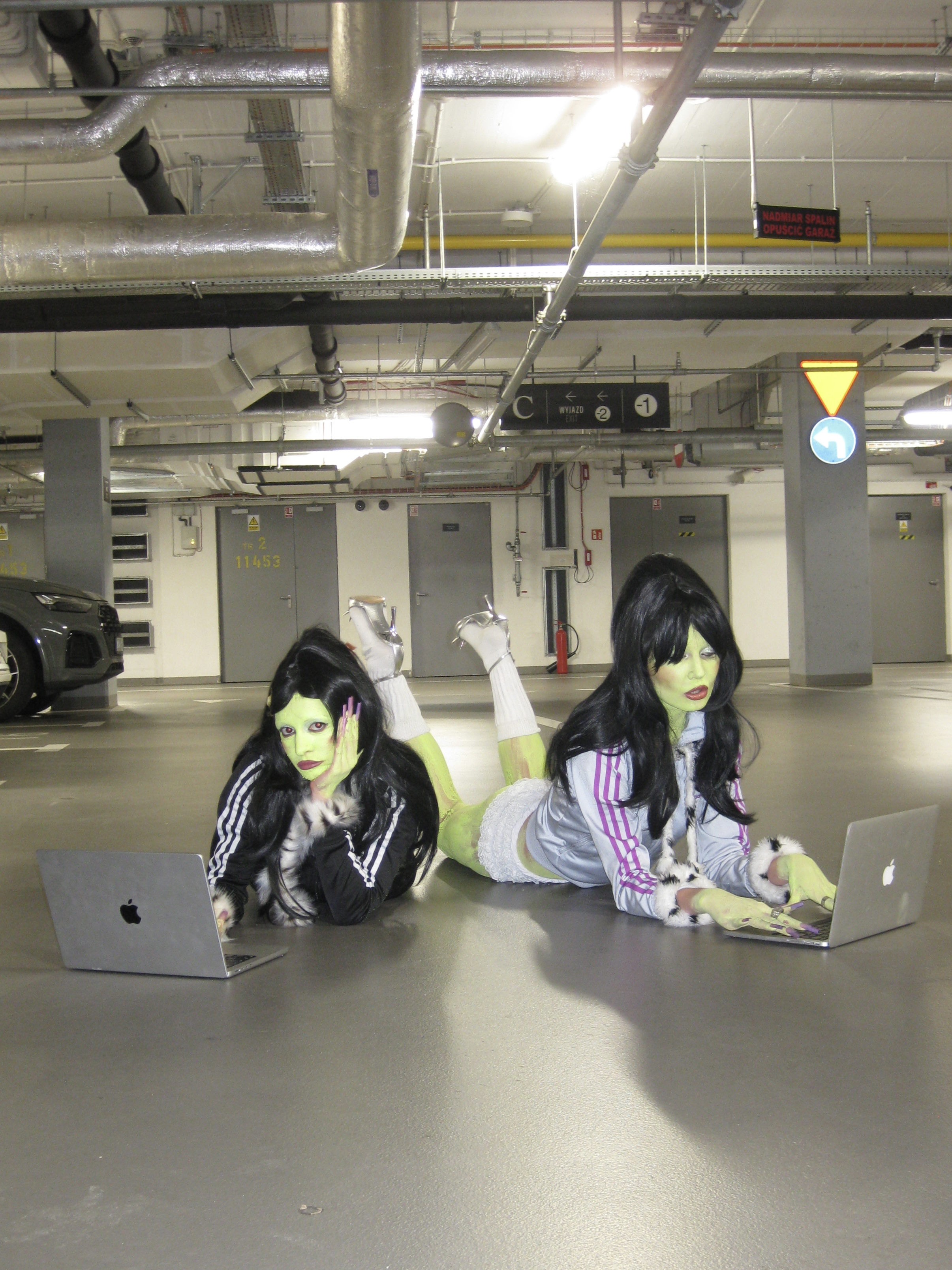 Holy Spells — parking garage
