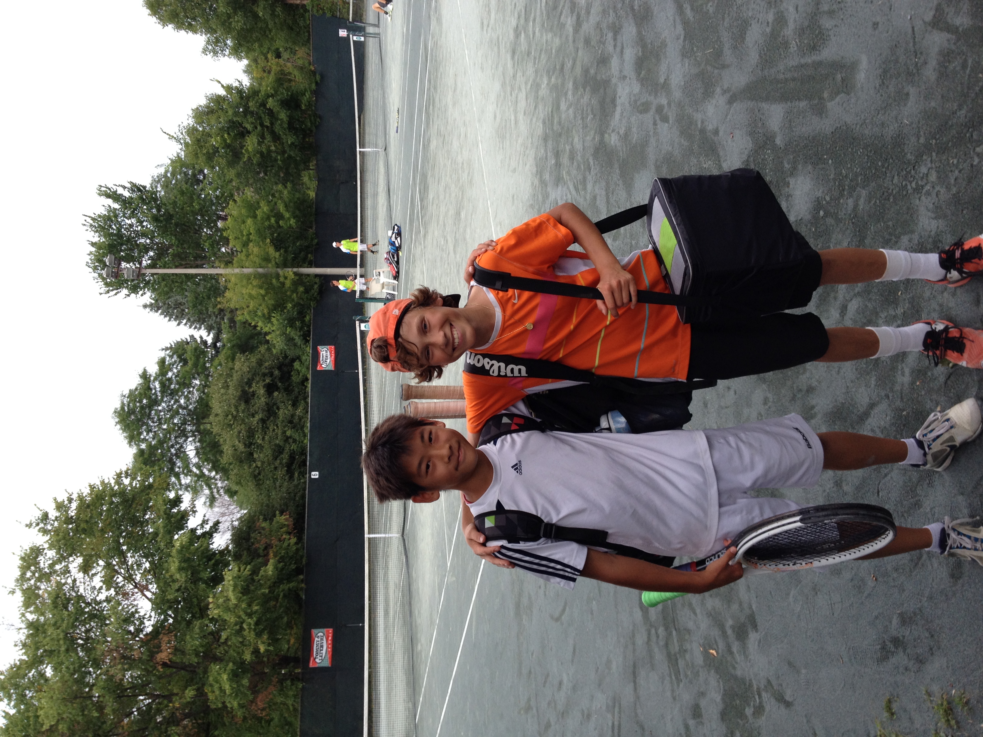 Junior tennis coaching