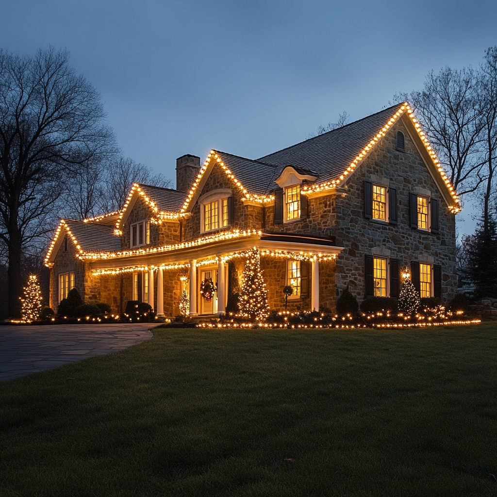 Holiday Lighting Installation