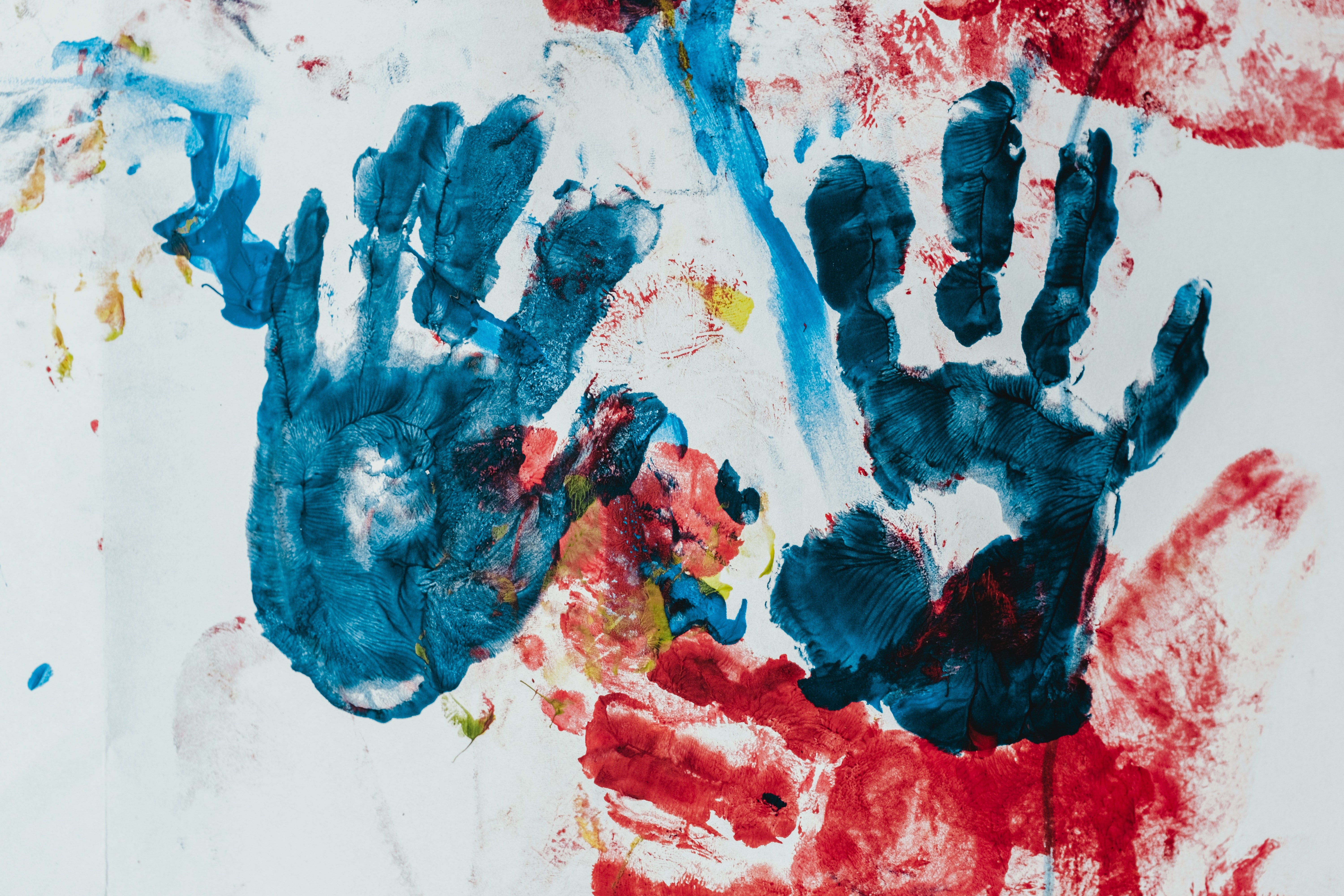 Our Philosophy - Children's handprints