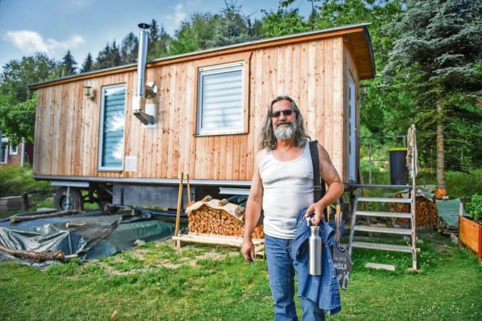 Wohnbereich eines Tiny Houses