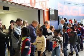 Community giving back event